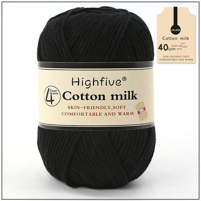 Milk Cotton Crochet Yarn