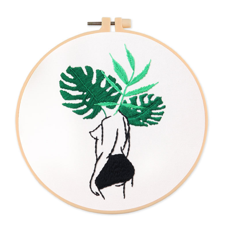 Diy Body Portrait Embroidery Kit