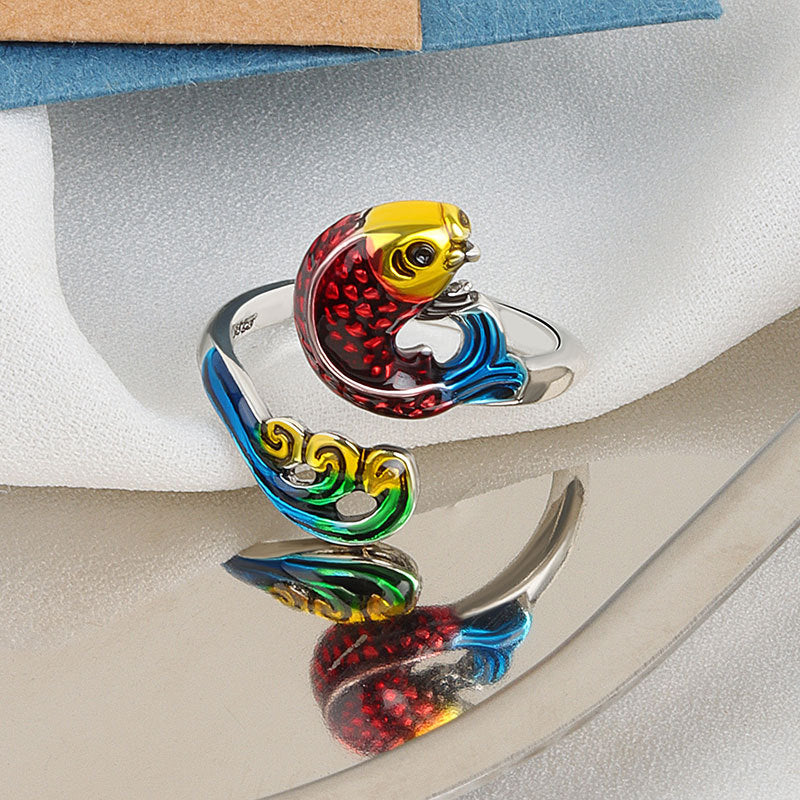 Creative Opening Knitting Ring