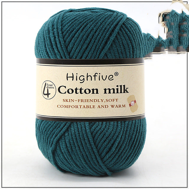 Milk Cotton Crochet Yarn