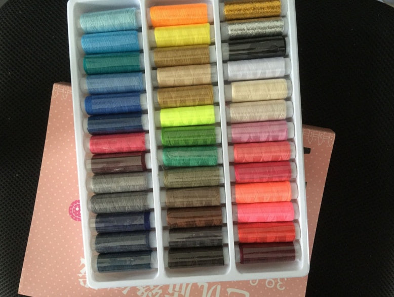39 color sewing thread