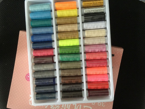 39 color sewing thread