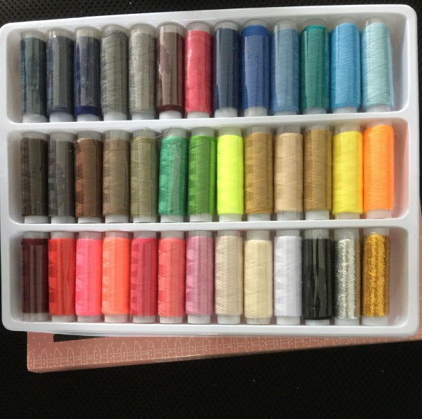 39 color sewing thread