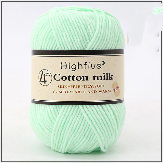 Milk Cotton Crochet Yarn