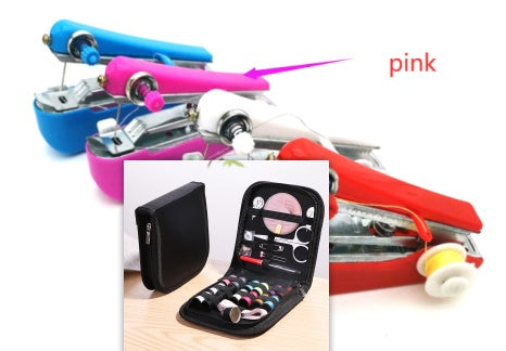 Small Hand-held Portable Manual Sewing Machine
