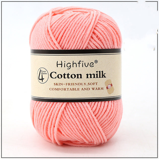 Milk Cotton Crochet Yarn