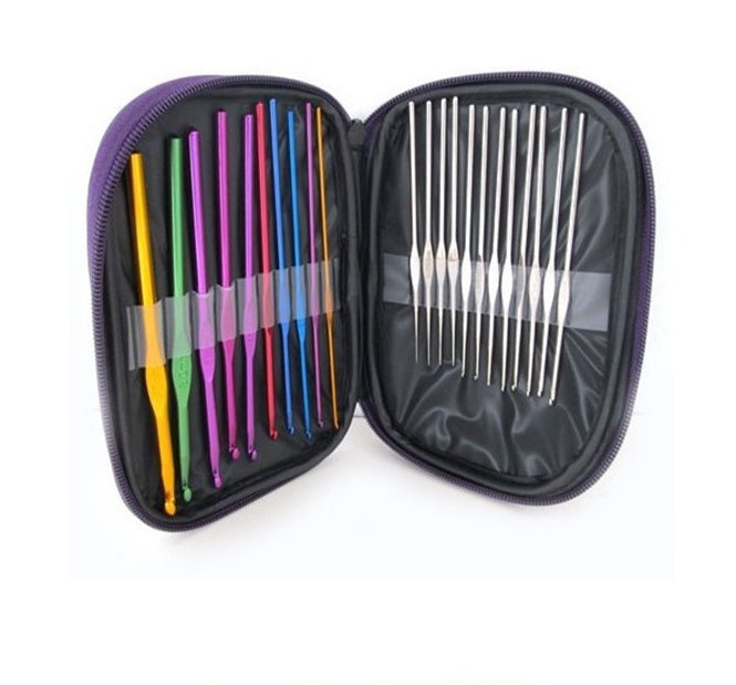 Knitting crochet set