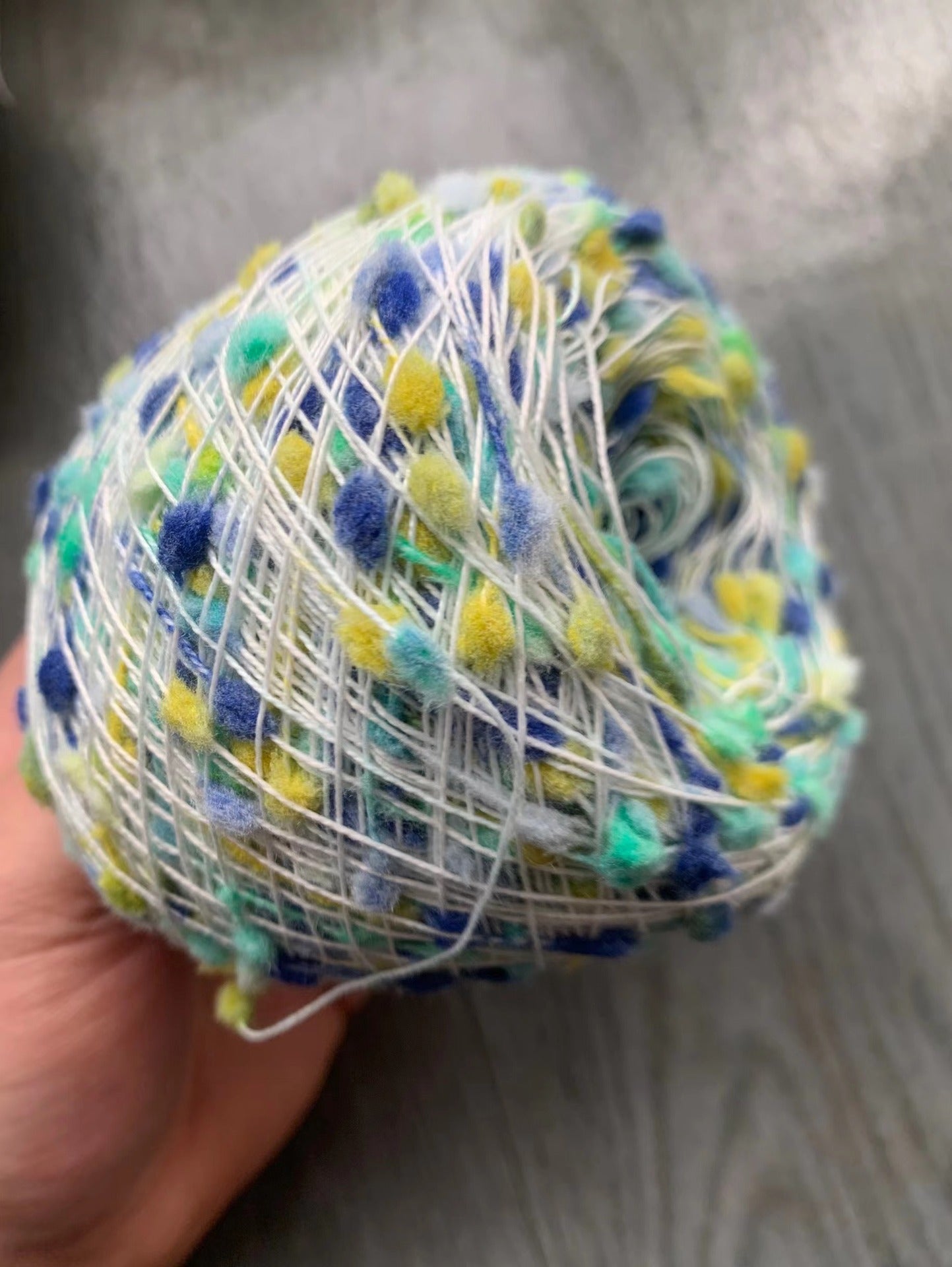 Colorful Candy Thread Hand-mixed Yarn Ball