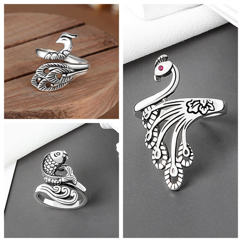 Creative Opening Knitting Ring