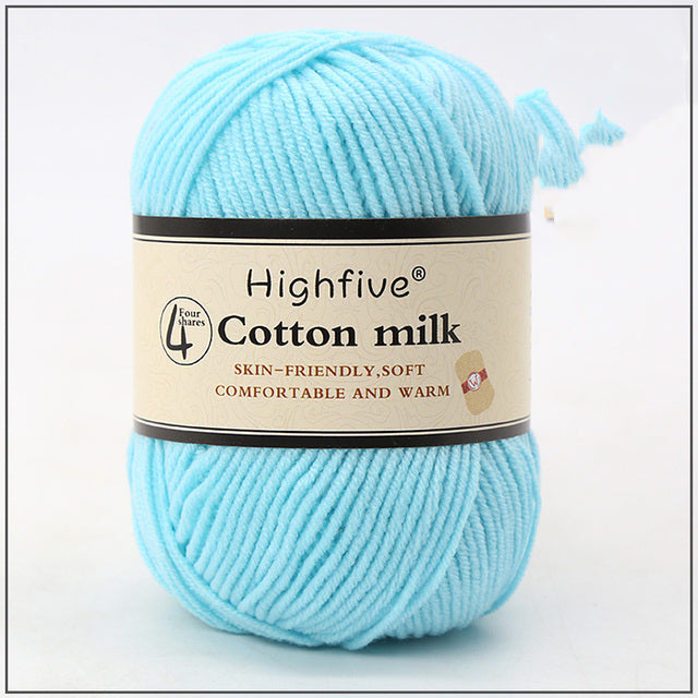 Milk Cotton Crochet Yarn