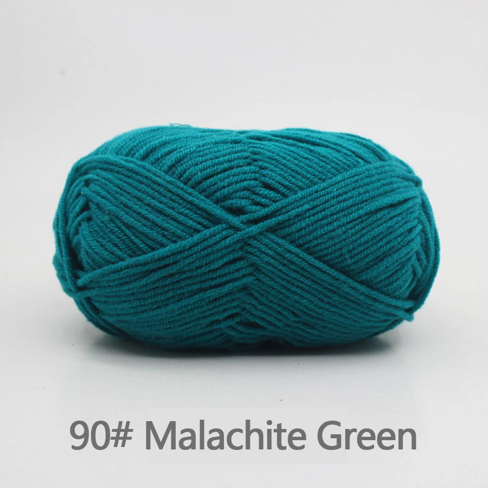 50Gram/Set Milk High-quality Cotton Yarn