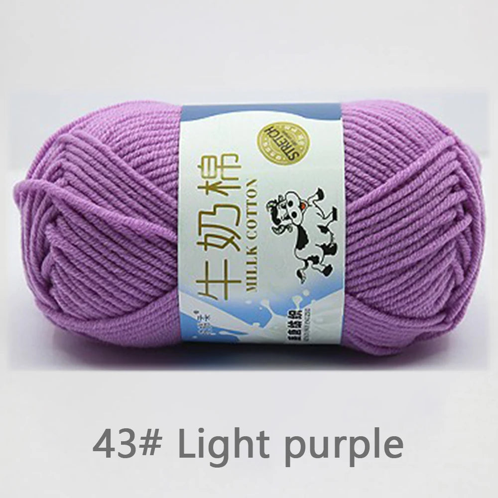 50Gram/Set Milk High-quality Cotton Yarn