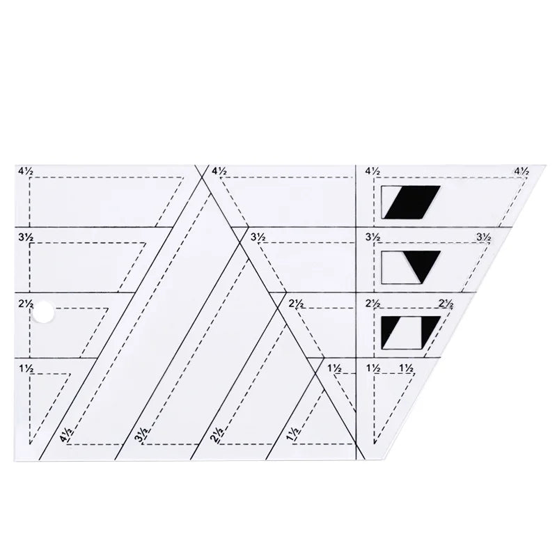 Quilting Ruler And Template