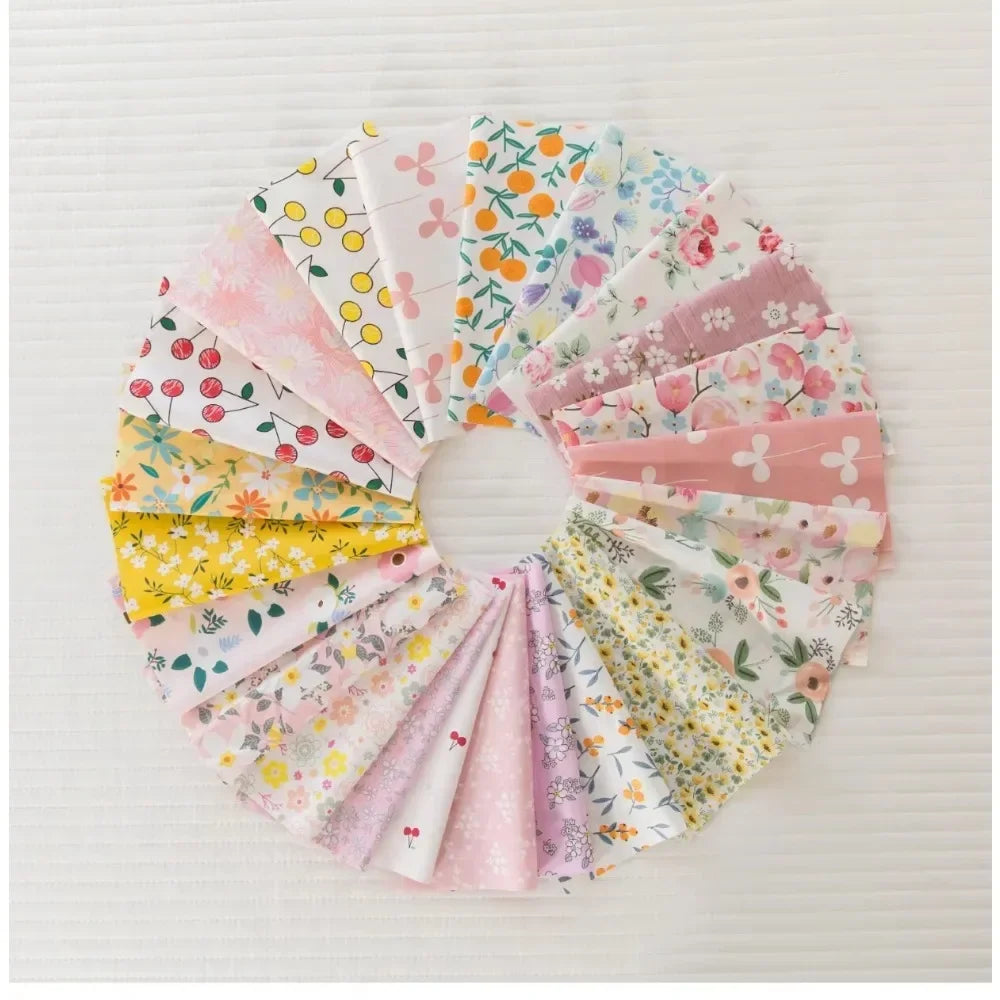Cotton Craft Fabric Bundle 100pcs