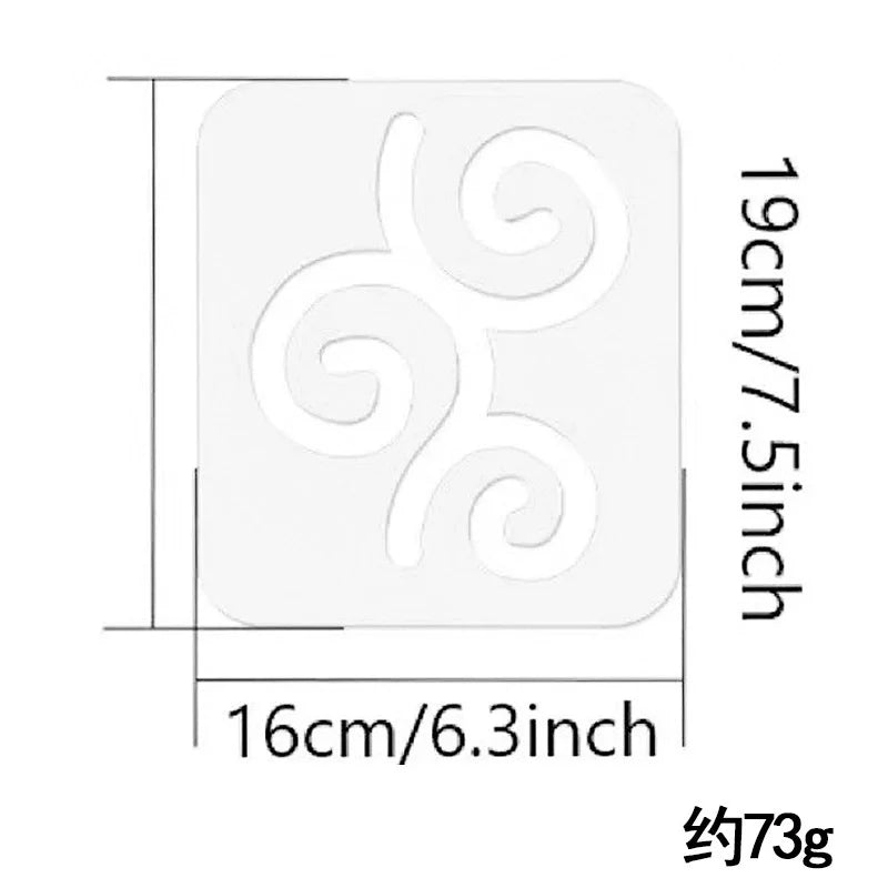 13Type Quilting Template Free Motion Ruler