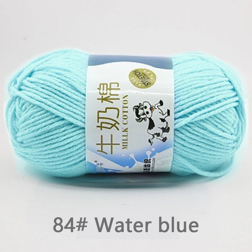 50Gram/Set Milk High-quality Cotton Yarn