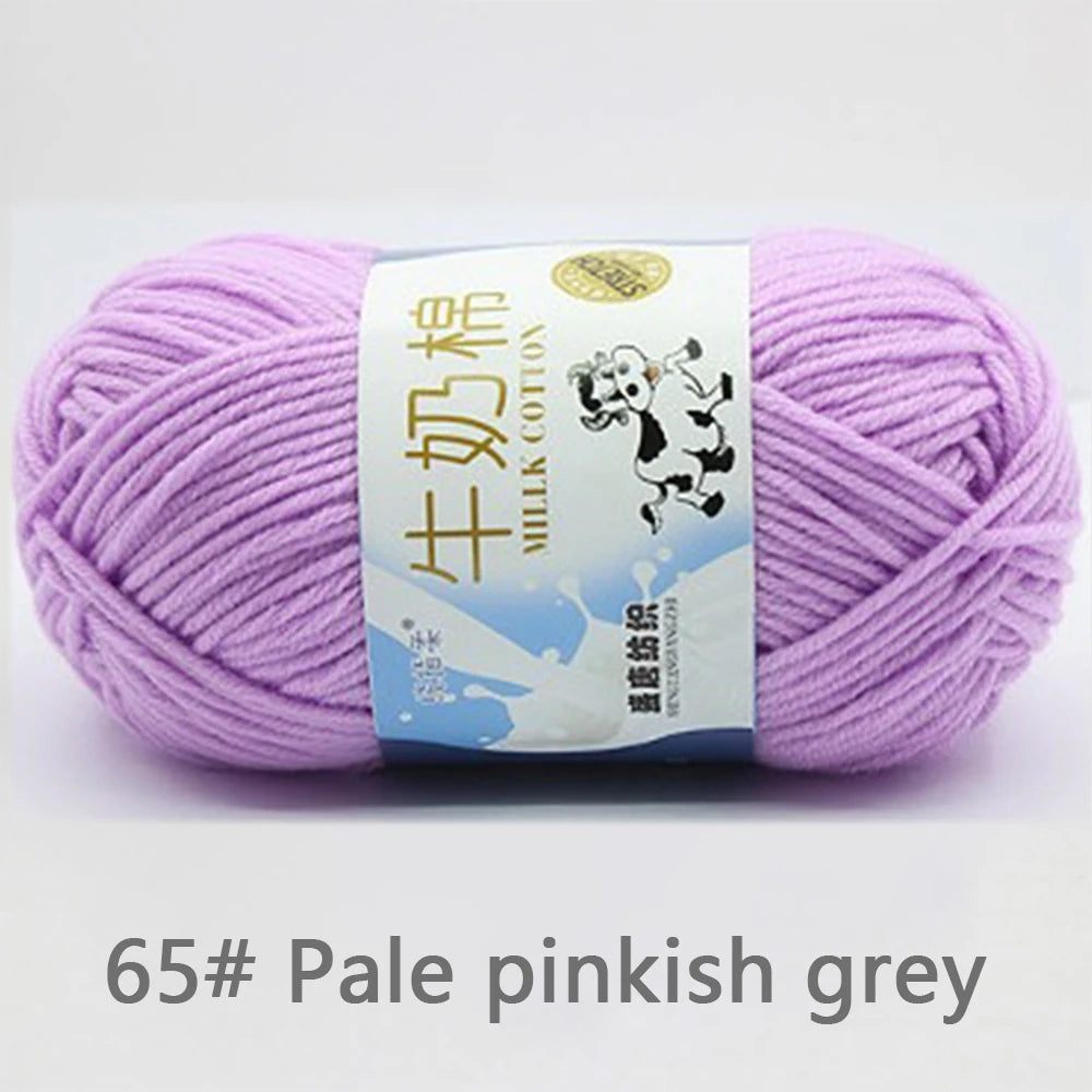 50Gram/Set Milk High-quality Cotton Yarn