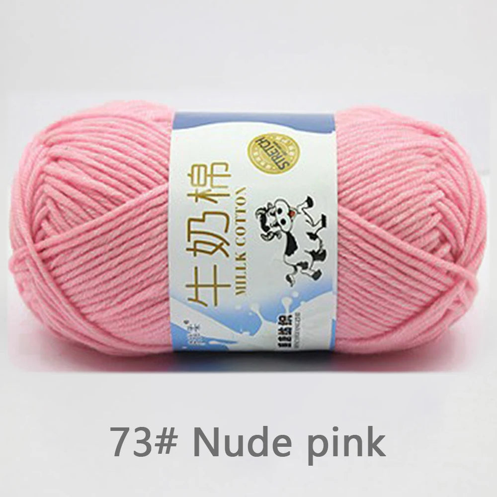 50Gram/Set Milk High-quality Cotton Yarn