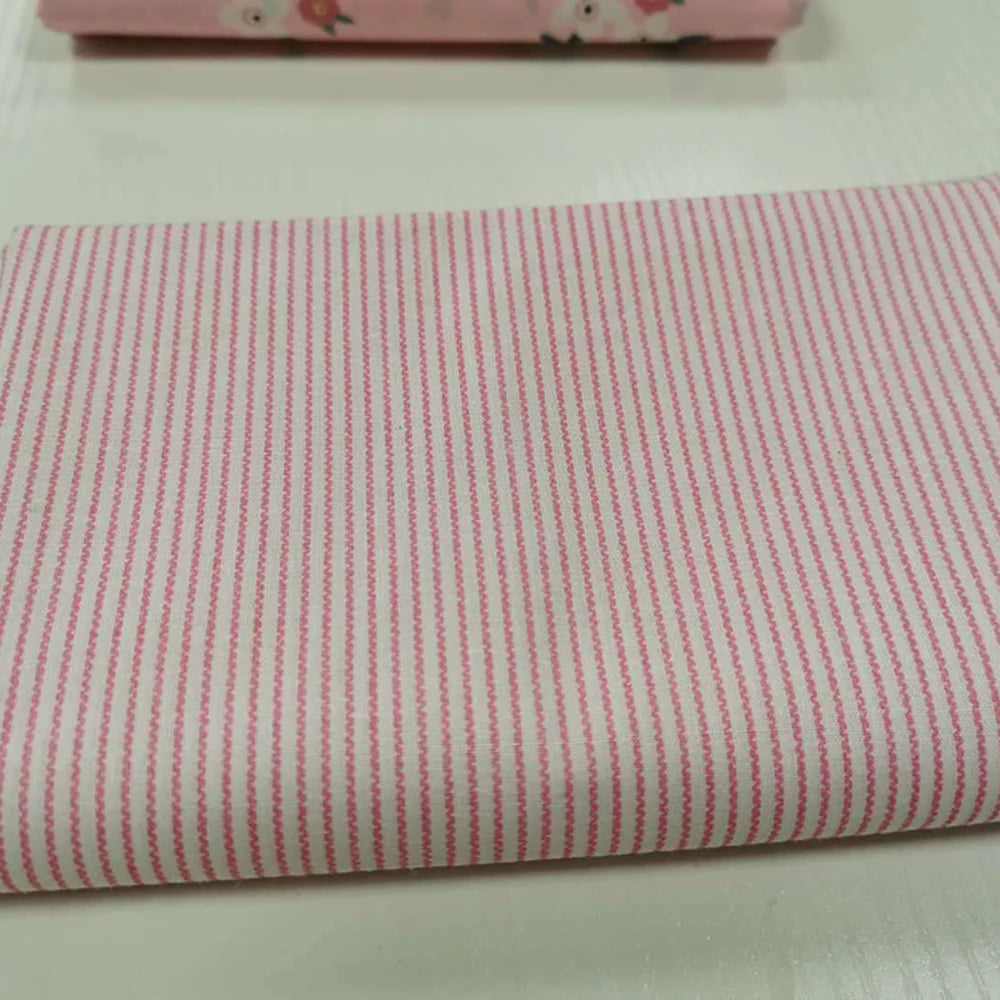 6pcs 25/50cm Floral Cotton Cloth Pre-Cut  Sewing Fabric