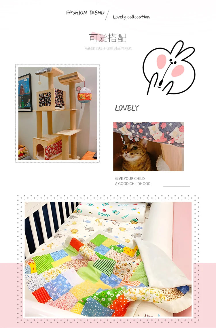 Cotton Craft Fabric Bundle 100pcs