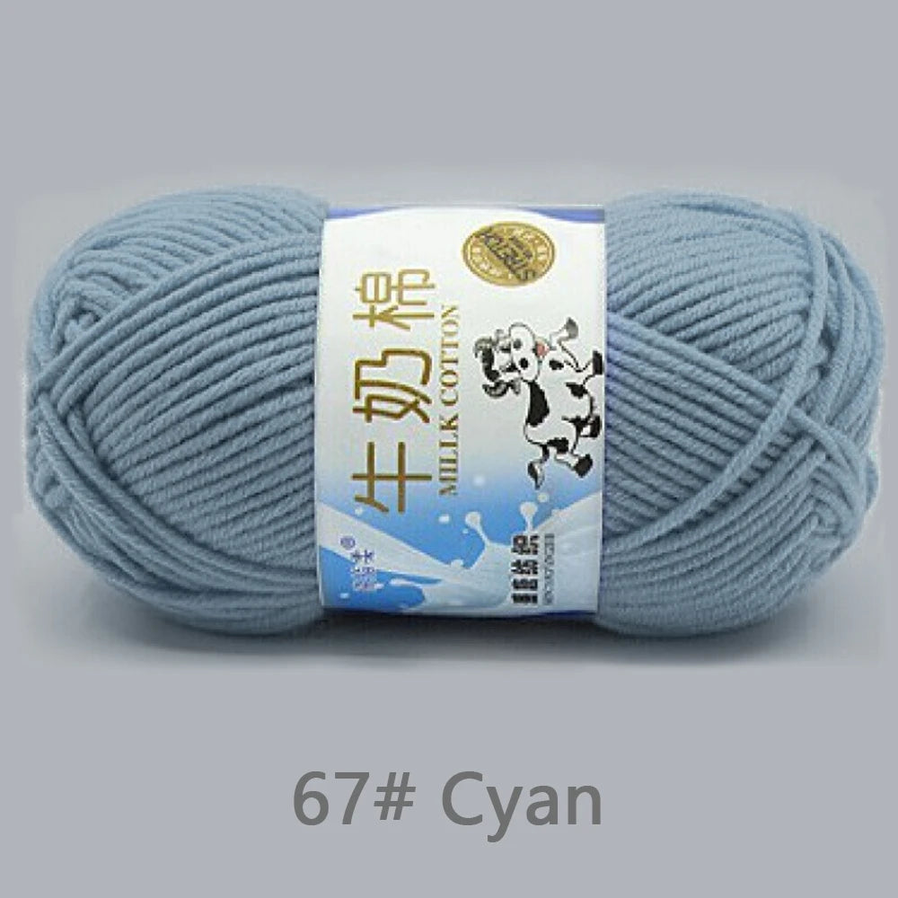 50Gram/Set Milk High-quality Cotton Yarn
