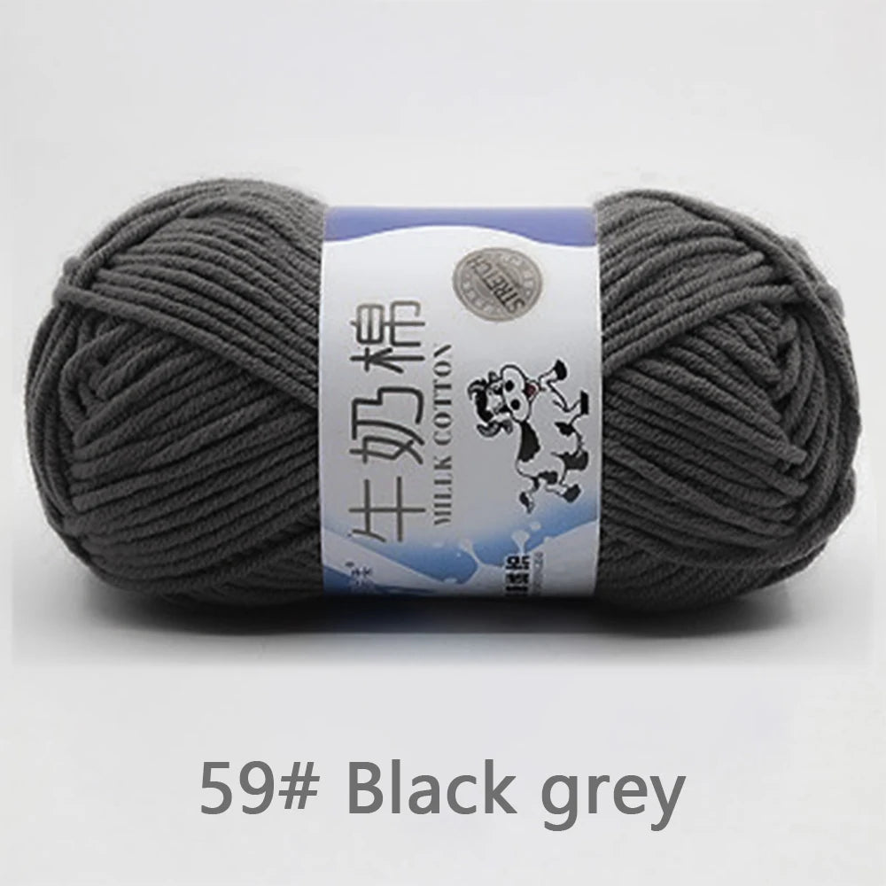 50Gram/Set Milk High-quality Cotton Yarn