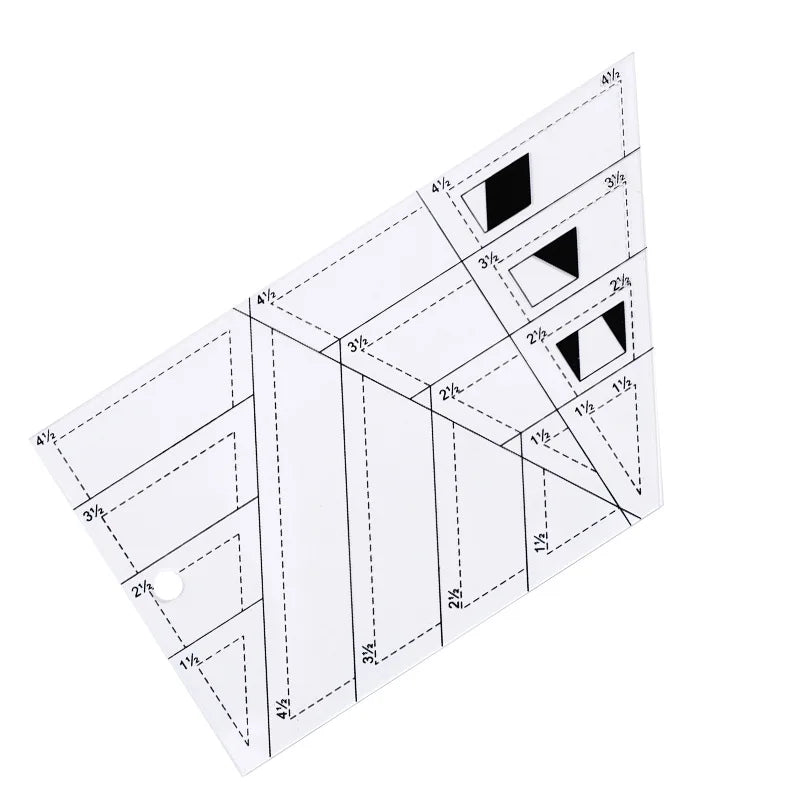 Quilting Ruler And Template