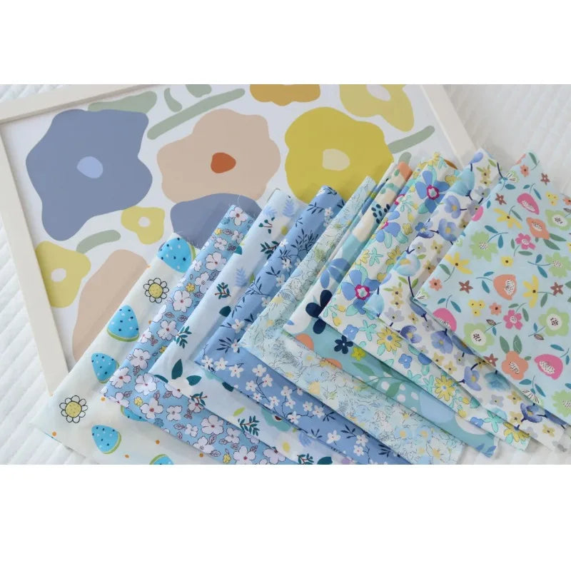 Cotton Craft Fabric Bundle 100pcs