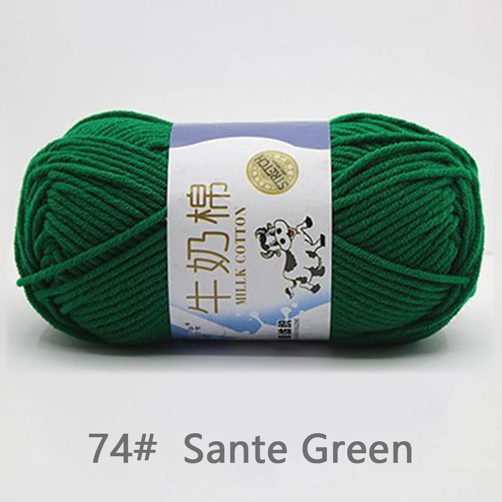 50Gram/Set Milk High-quality Cotton Yarn