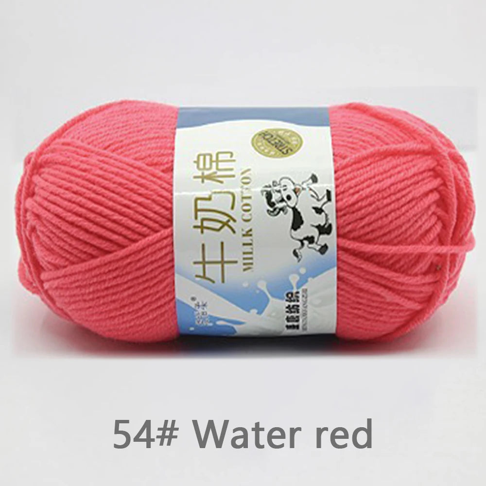 50Gram/Set Milk High-quality Cotton Yarn