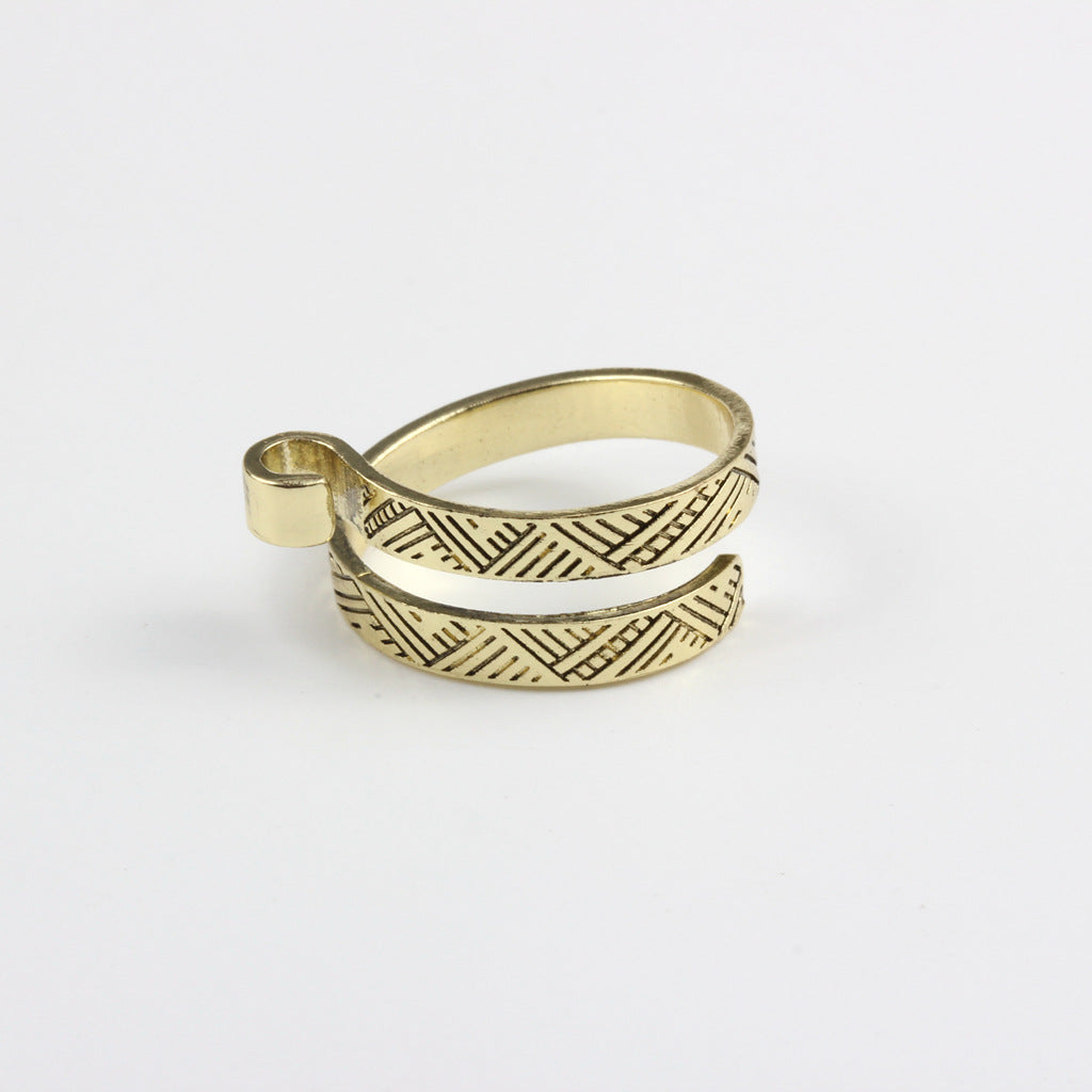 Creative Opening Knitting Ring