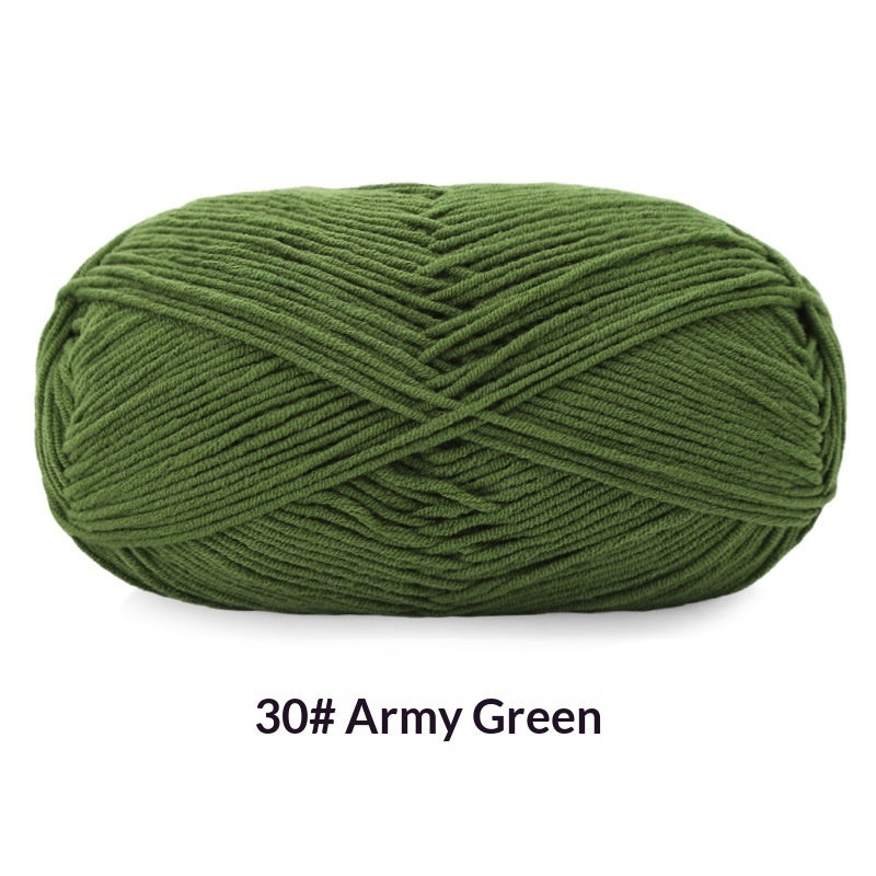 Milk Cotton Yarn Ball