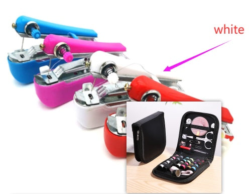 Small Hand-held Portable Manual Sewing Machine